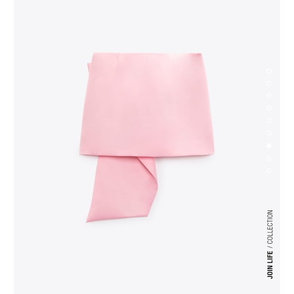 ZARA BLOGGERS FAVORITE BOW MINI SKIRT NWT - Picture 14 of 17